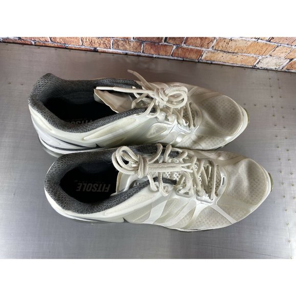 Nike Air Max 487982-100 Men’s Athletic Running Sneakers Sizz 11.5. White/Silver - Picture 9 of 9